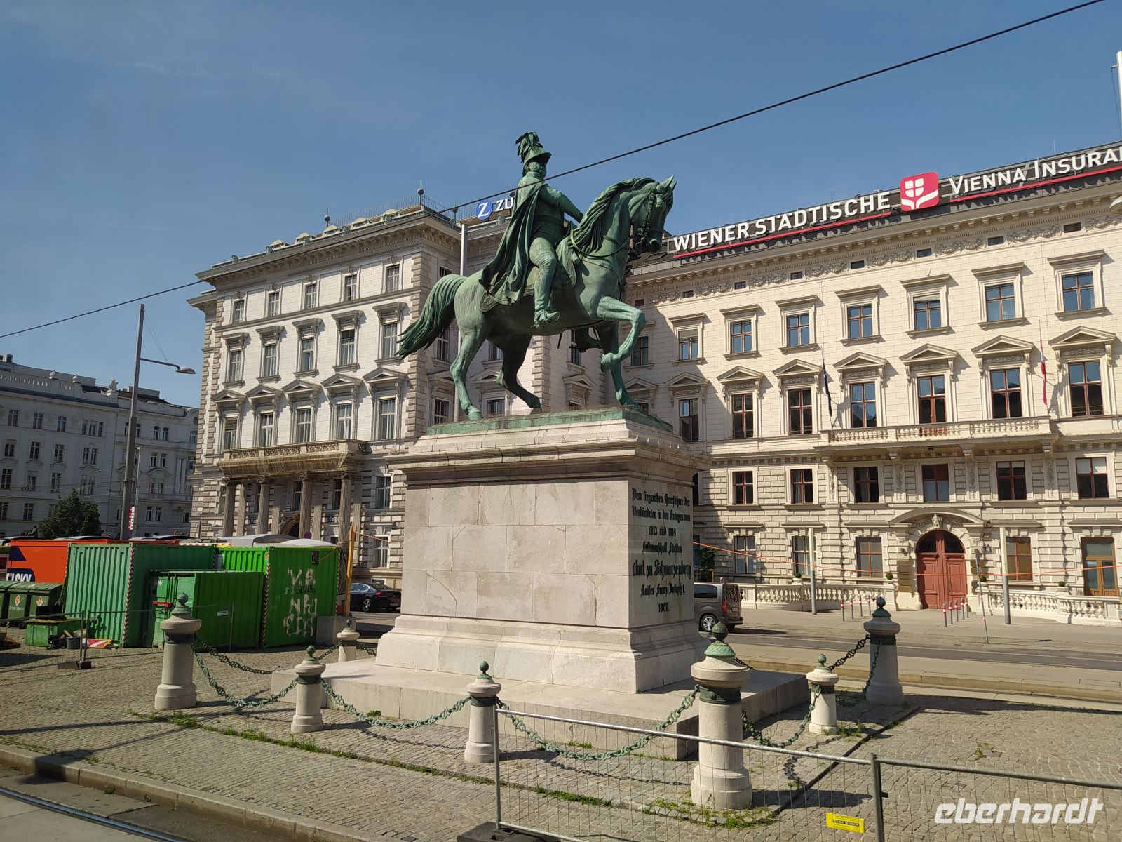 Stadtrundfahrt durch Wien, Schwarzenberg-Denkmal