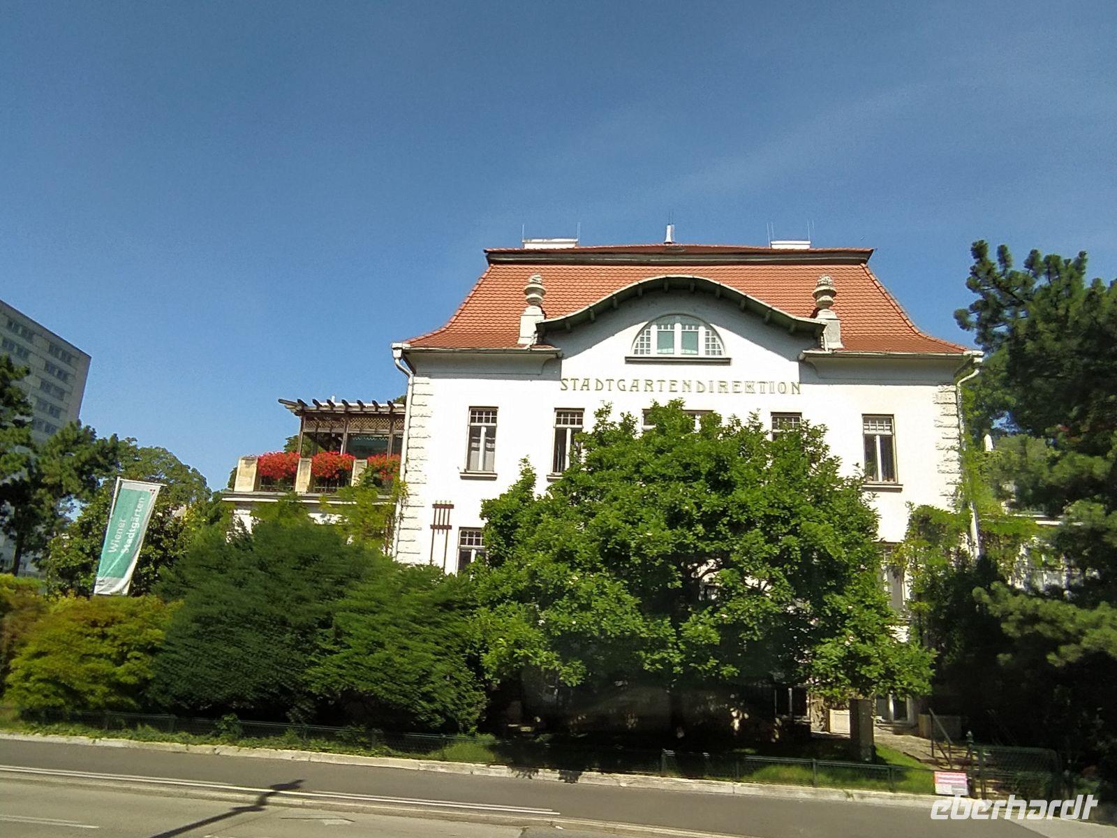 Stadtrundfahrt durch Wien, Stadtgartendirektion