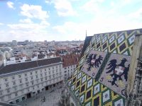 Blick vom Stephansdom auf die Stadt, Wien