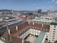 Blick vom Stephansdom auf die Stadt, Wien