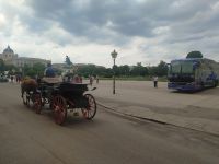 Wiener Hofburg und unser Reisebus