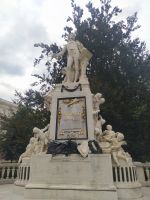 Mozartdenkmal im Burggarten, Wien