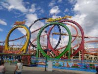 Freizeit im weltbekannten Prater, Wien