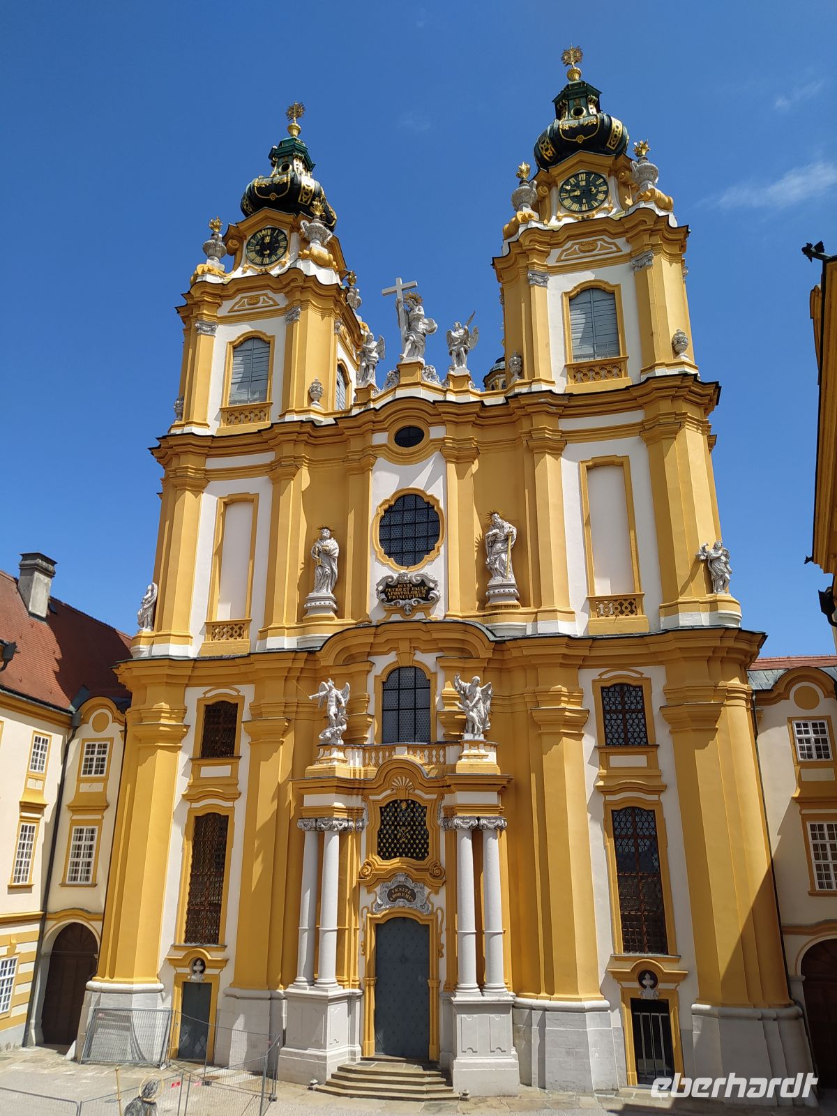 Besichtigung von Kloster Melk, Klosterkirche