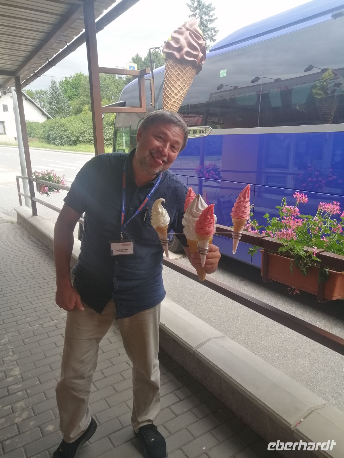 Softeis für alle Reisegäste in Tschechien