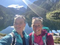 Reisebegleitung Vicky und Wanderleiterin Kerstin