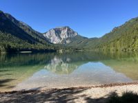 Blick auf den Hinteren Langbathsee