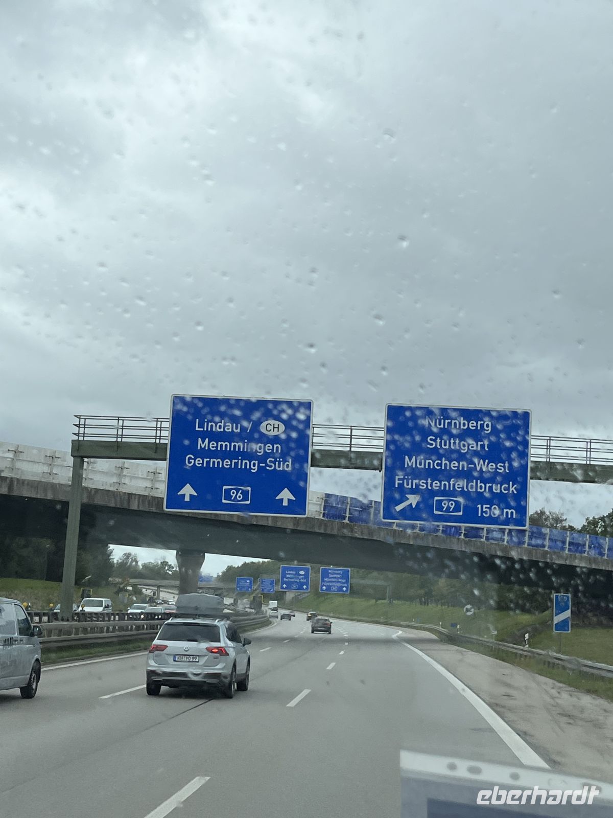 grau unser Anreisetag