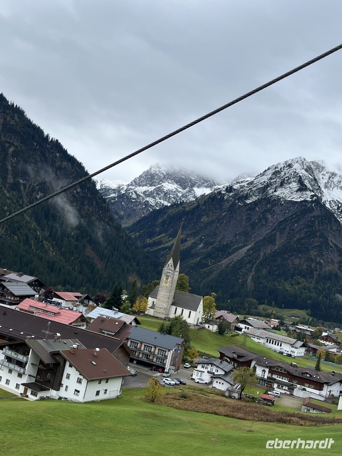 Blick auf Mittelberg
