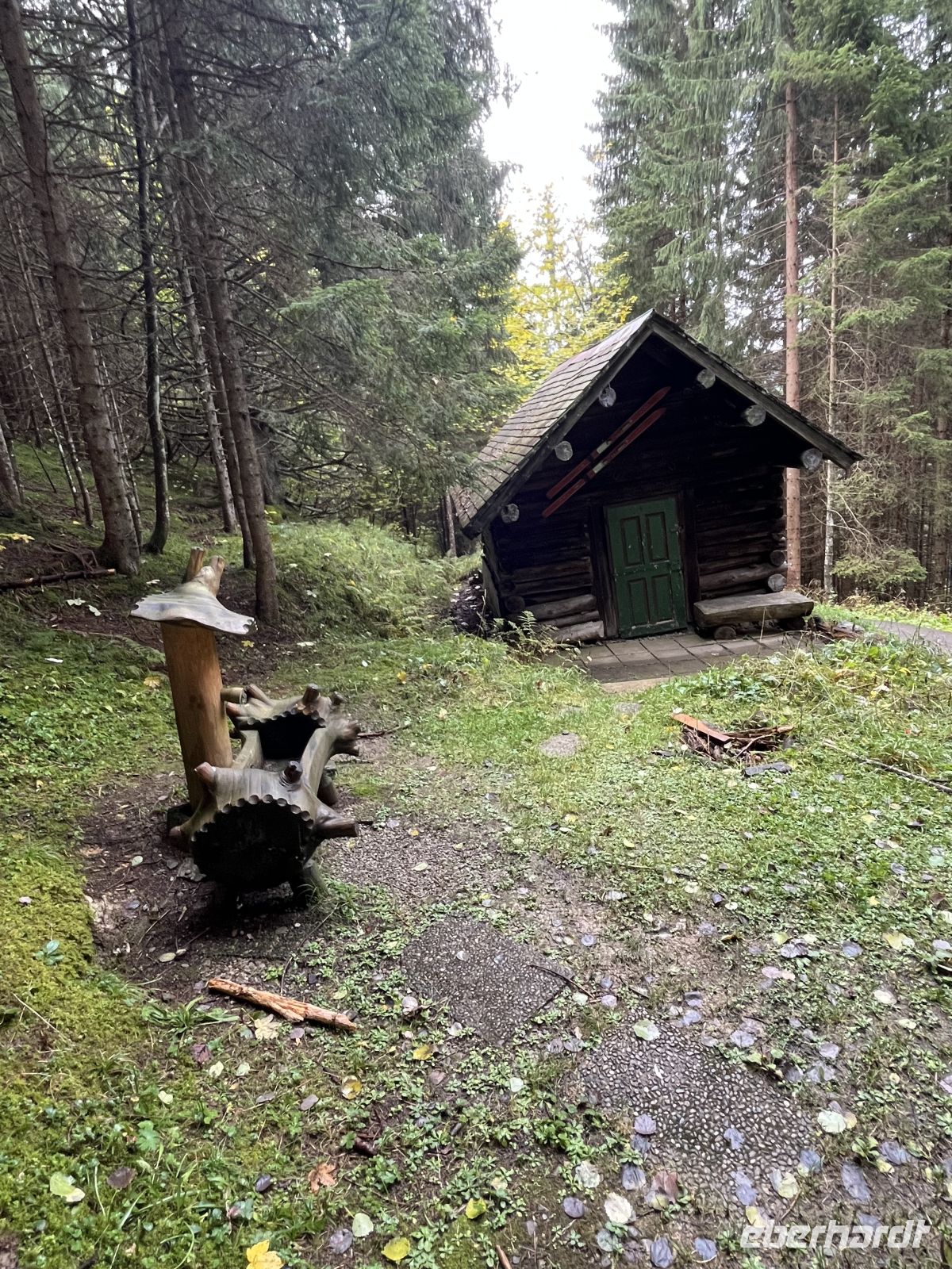 am Heustadl vorbei zum Schwarzwasserbach