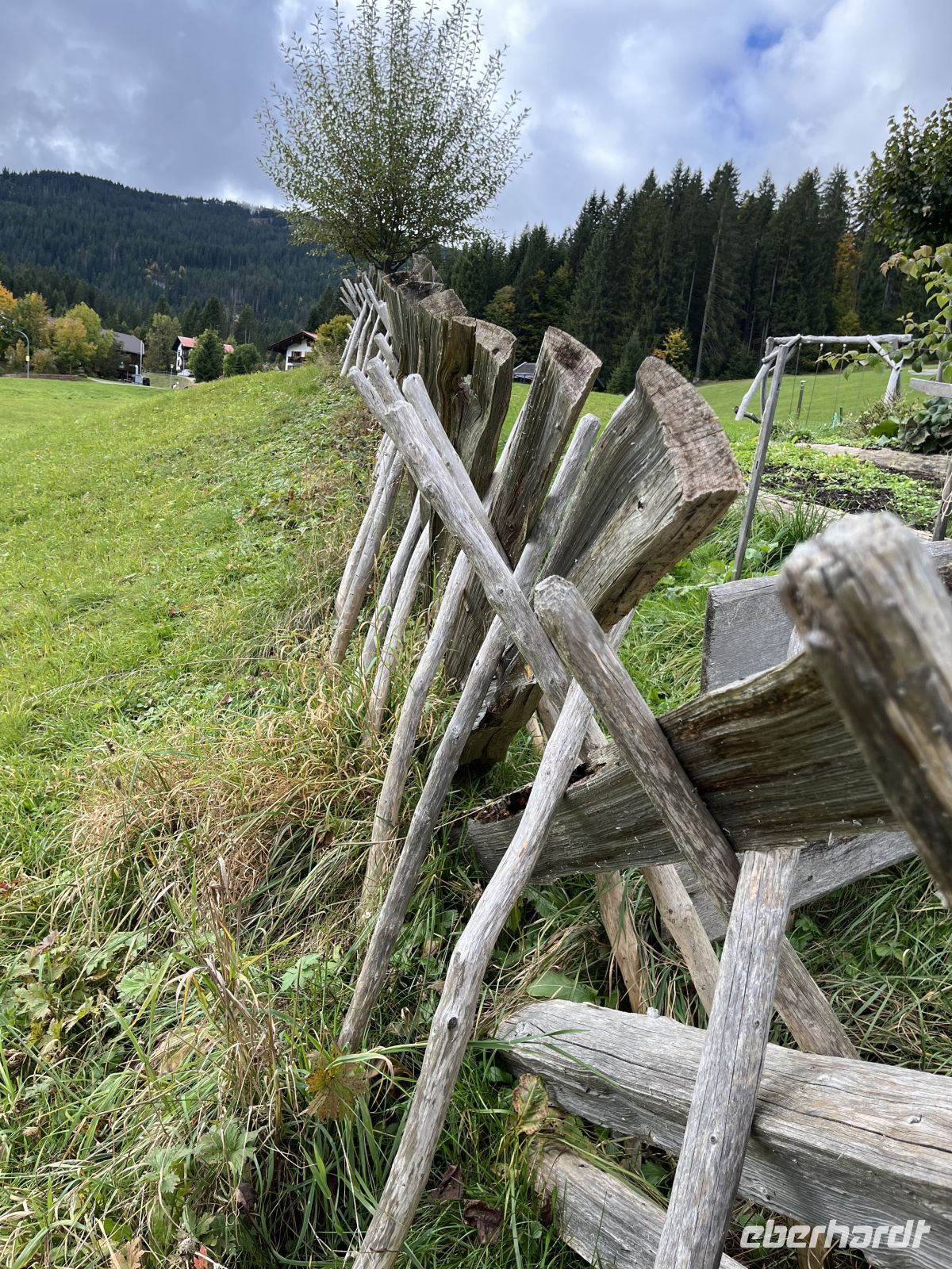 Charlie erklärt den Jägerzaun- ohne Schrauben nur Steckverbindungen