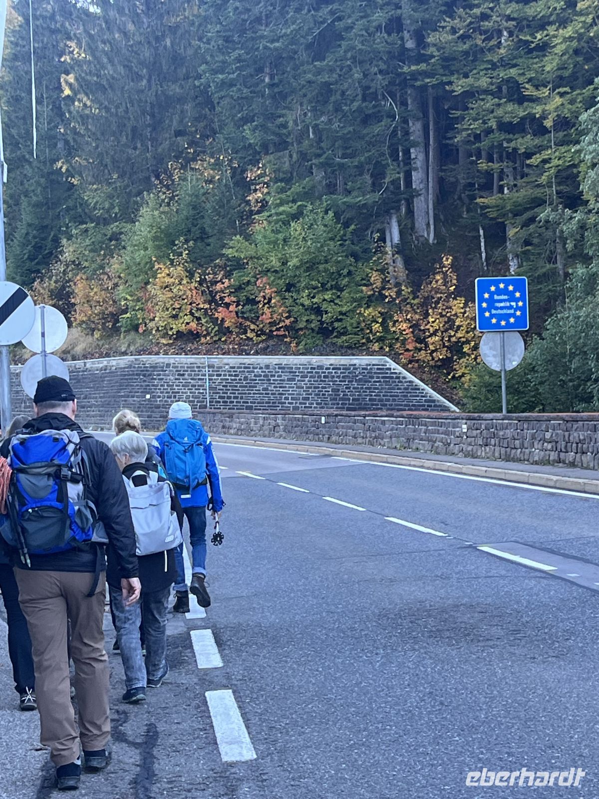 auf dem Weg zur Breitachklamm