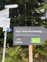 auf dem Alpe Schrattenwang - Richtung Kleinwalsertal