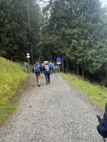 Grenze nach Österreich - bitte Ausweise vorzeigen!