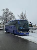 Unser Bus vor der Zinnfigurenwelt