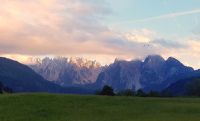 Abendsonne auf den Gosauer Zinken  &ndash; &copy; Anke Nicke (Eberhardt TRAVEL)