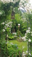 Strobl - im Garten von Elisabeth 04 &ndash; &copy; Anke Nicke (Eberhardt TRAVEL)