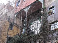 Balkon am Hundertwasser-Haus
