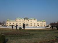 Blick zum Oberen Belvedere