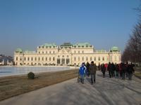 Blick zum Oberen Belvedere