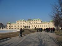 Blick zum Oberen Belvedere