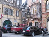 Blick zum Griechen Beisel