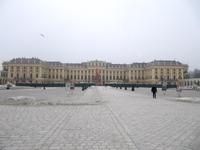 Schloss Schönbrunn am Morgen