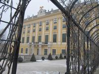 Blick zu den Gemächern von Sissi