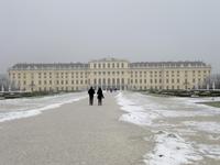 Große Paterre - Blick zum Schloss