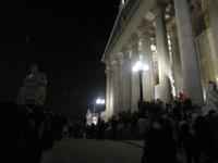 Hier stehen wir in der ersten Reihe für das große Silvesterfeuerwerk