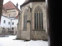 Blick vom Kreuzgang
