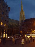 Abendspaziergang am Stephansdom
