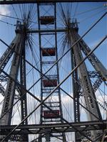 Fahrt mit dem Riesenrad auf dem Prater