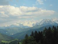 Panoramstraße zur Postalm -Blick zum Gamsfeld