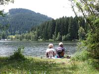 Am Schwarzsee bei Kitzbuehel