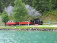 achenseebahn schnauft heran
