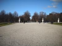 Park hinter dem Schloss Schönbrunn