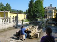 Wasserspiele im Schloß Hellbrunn