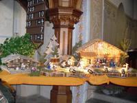 Weihnachtskrippe gefertigt von Oma Friedel