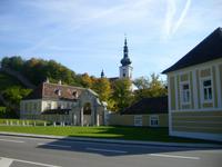 Eingang zum Kloster Heiligenkreuz