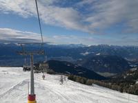Blick von den Gerlitzen ins Tal