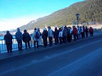 Brücke über den Weißensee