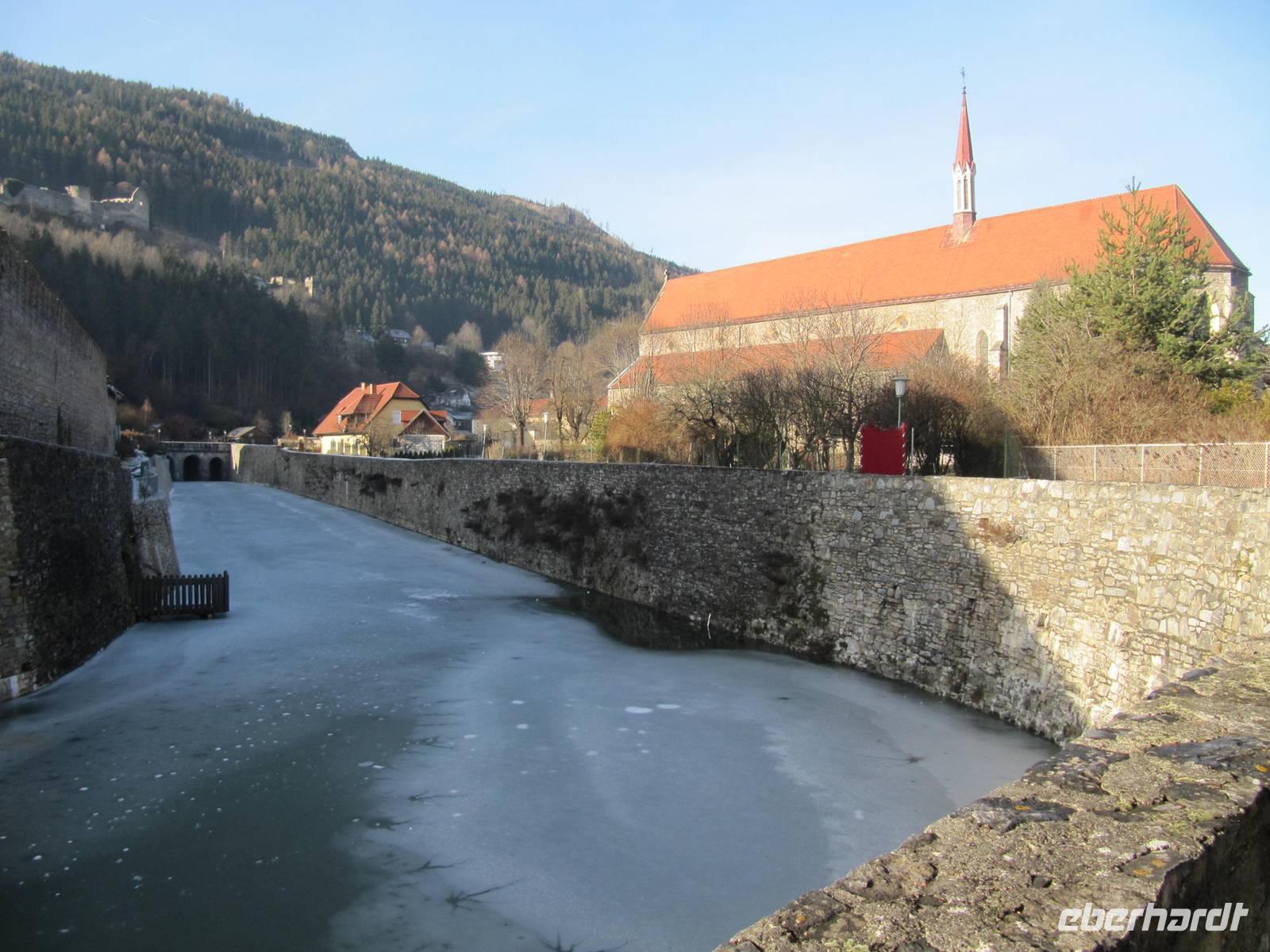 Blick zurück mit Dominikanerkirche