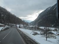 wir verlassen den Ort Heiligenblut in Richtung Iselberg