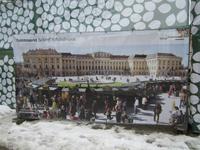 Wien, Ostermarkt im Schnee