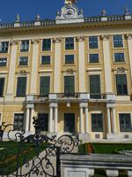 Balkon von Elisabeth mit Blick in den Rosengarten