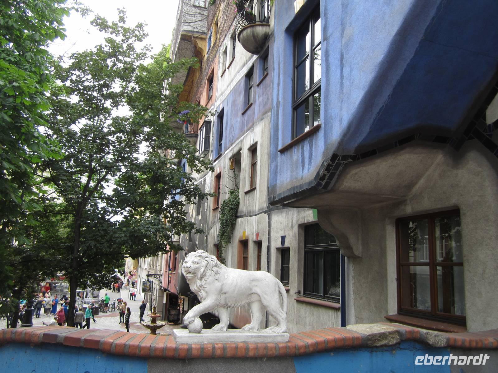 Wien, Stadtrundfahrt, Hundertwasserhaus