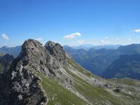Blick vom Nebelhorn