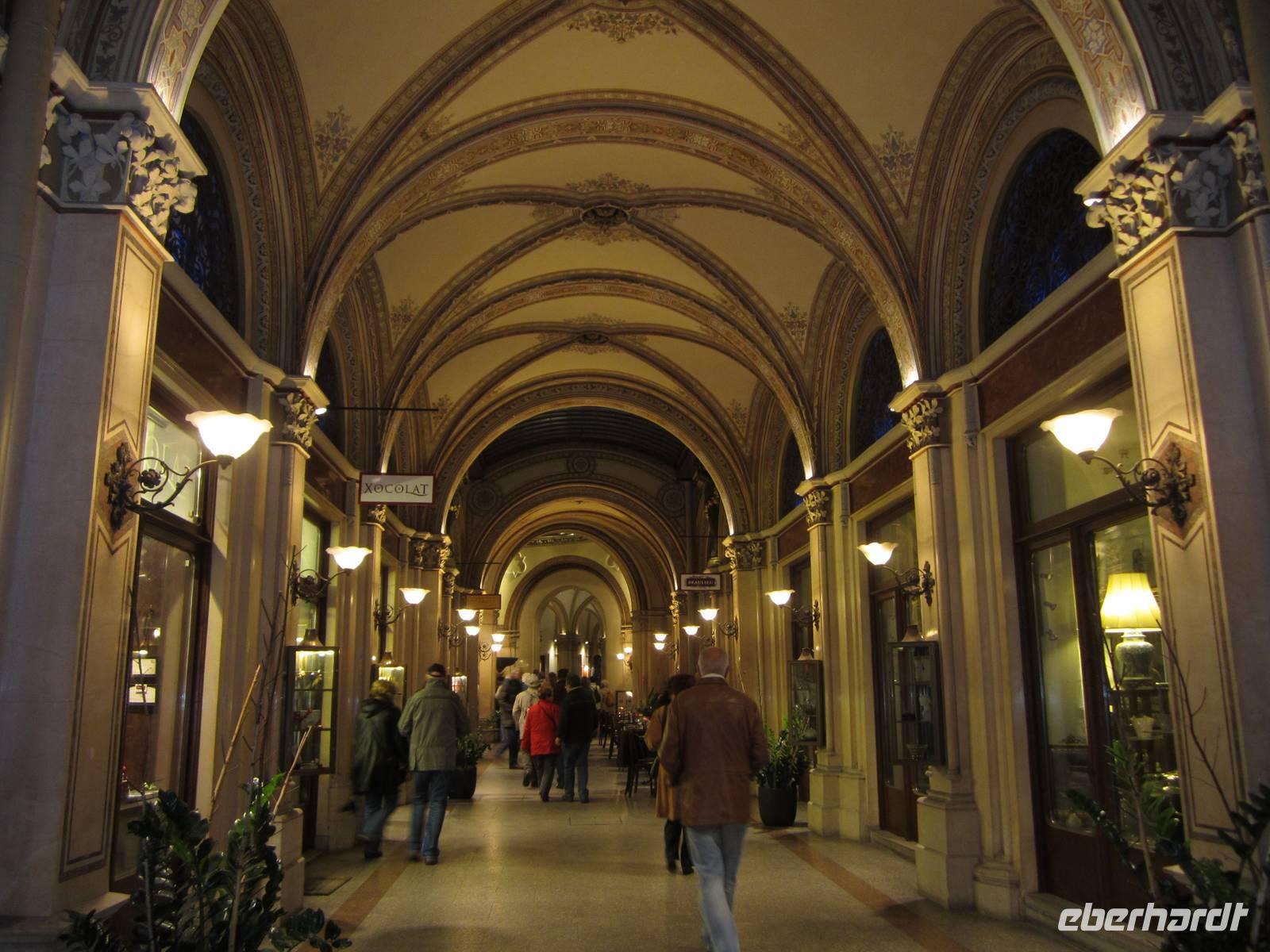 Wien, Abendspaziergang - Freyung Passage