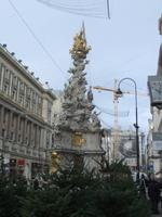 Die Pestsäule am Graben